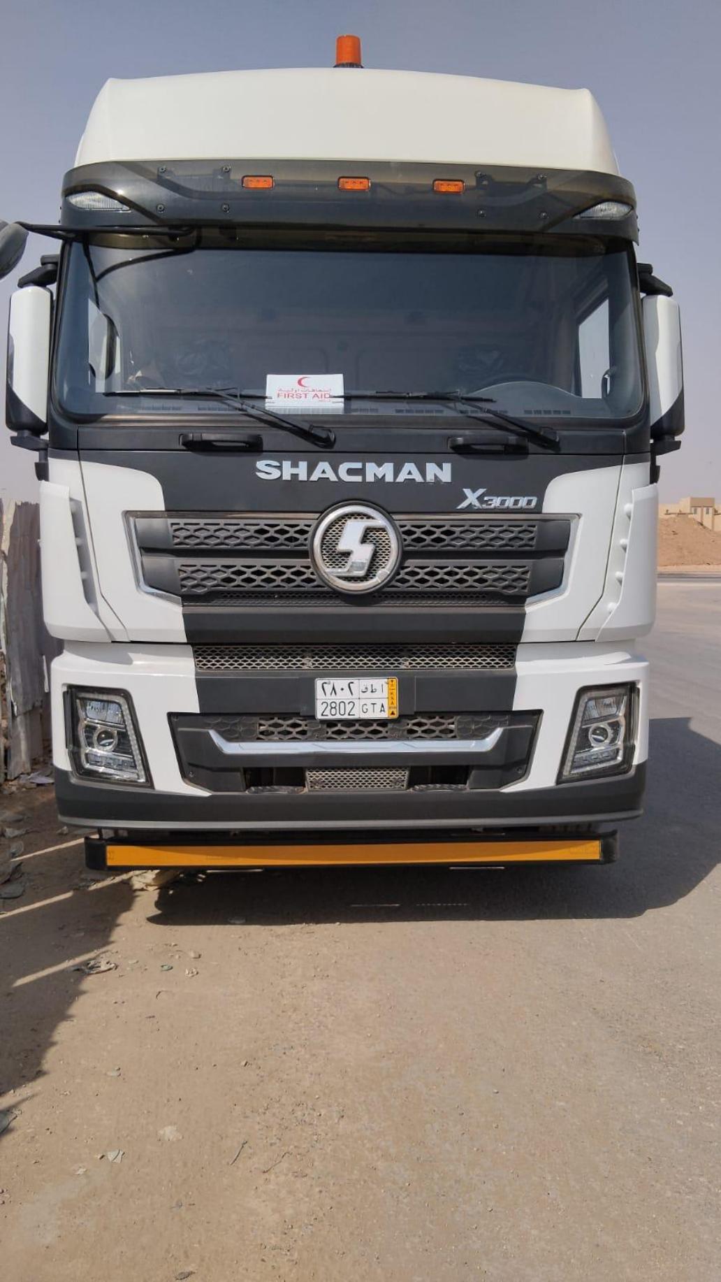 Shacman truck, plate 2802 GTA