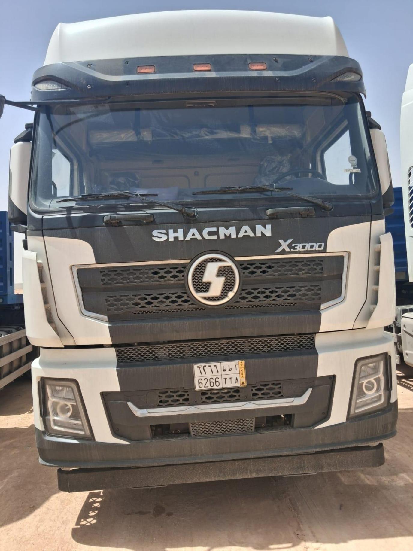 Shacman truck, plate 6266 TTA