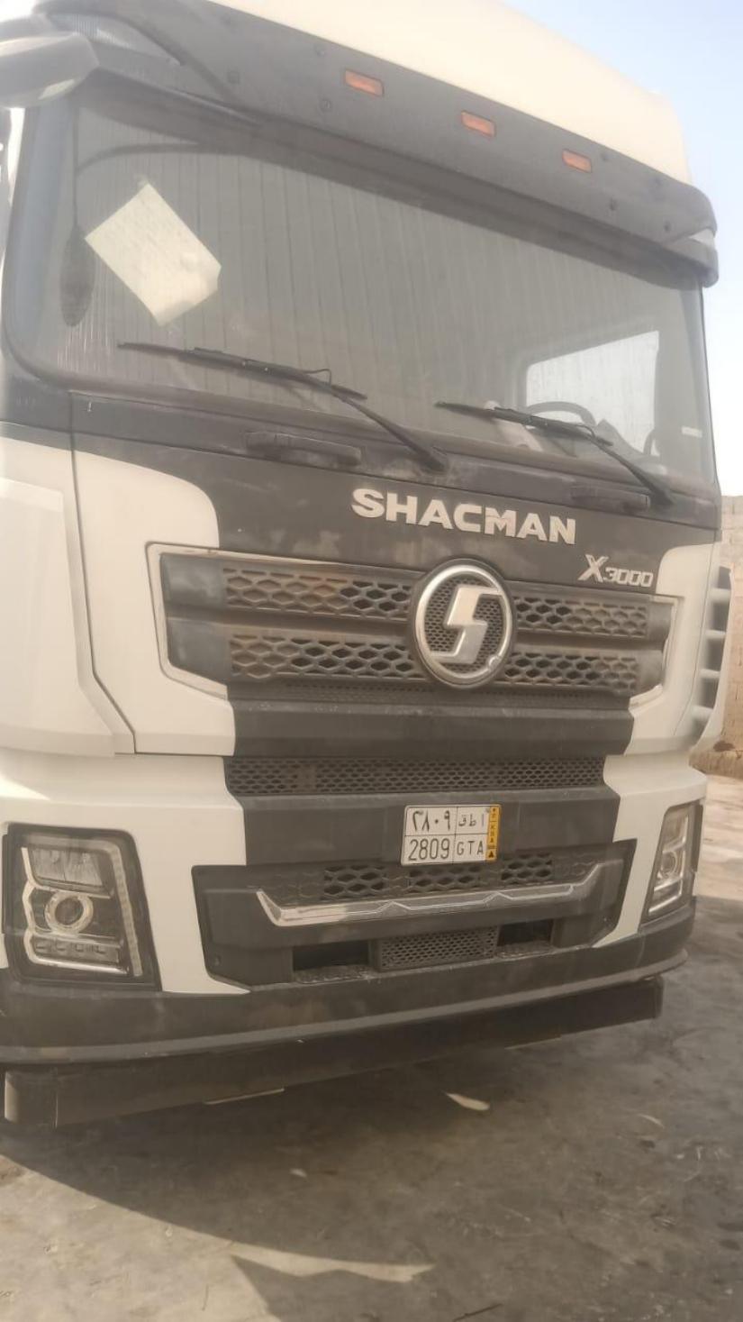 Shacman truck, plate 2809 GTA