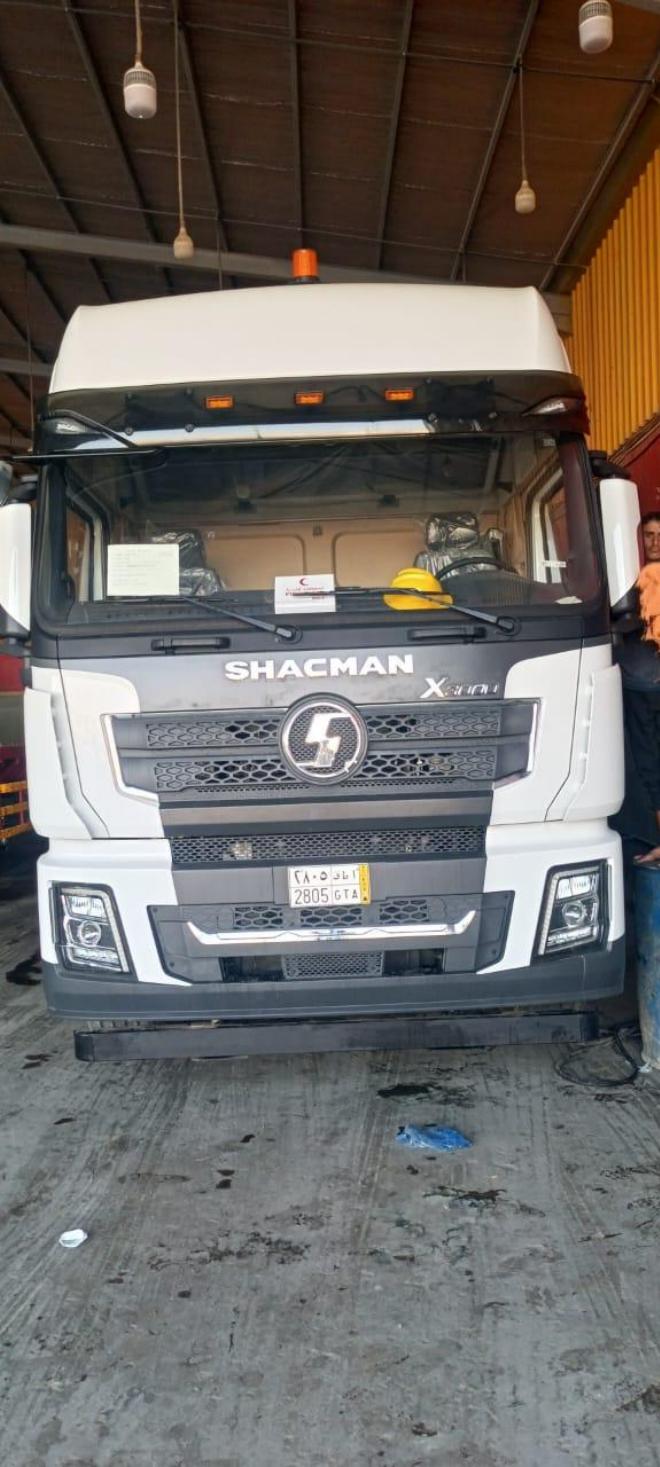 Shacman truck, plate 2805 GTA
