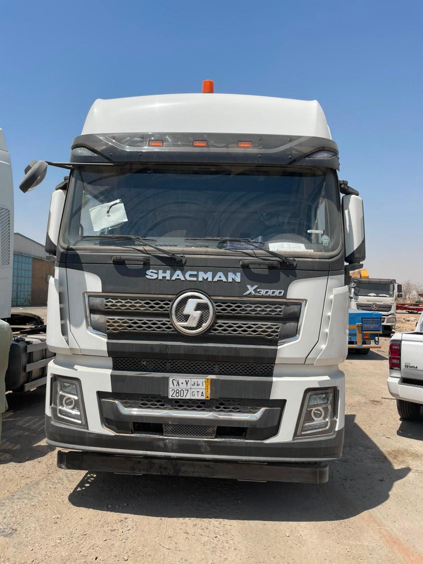 Shacman truck, plate 2807 GTA