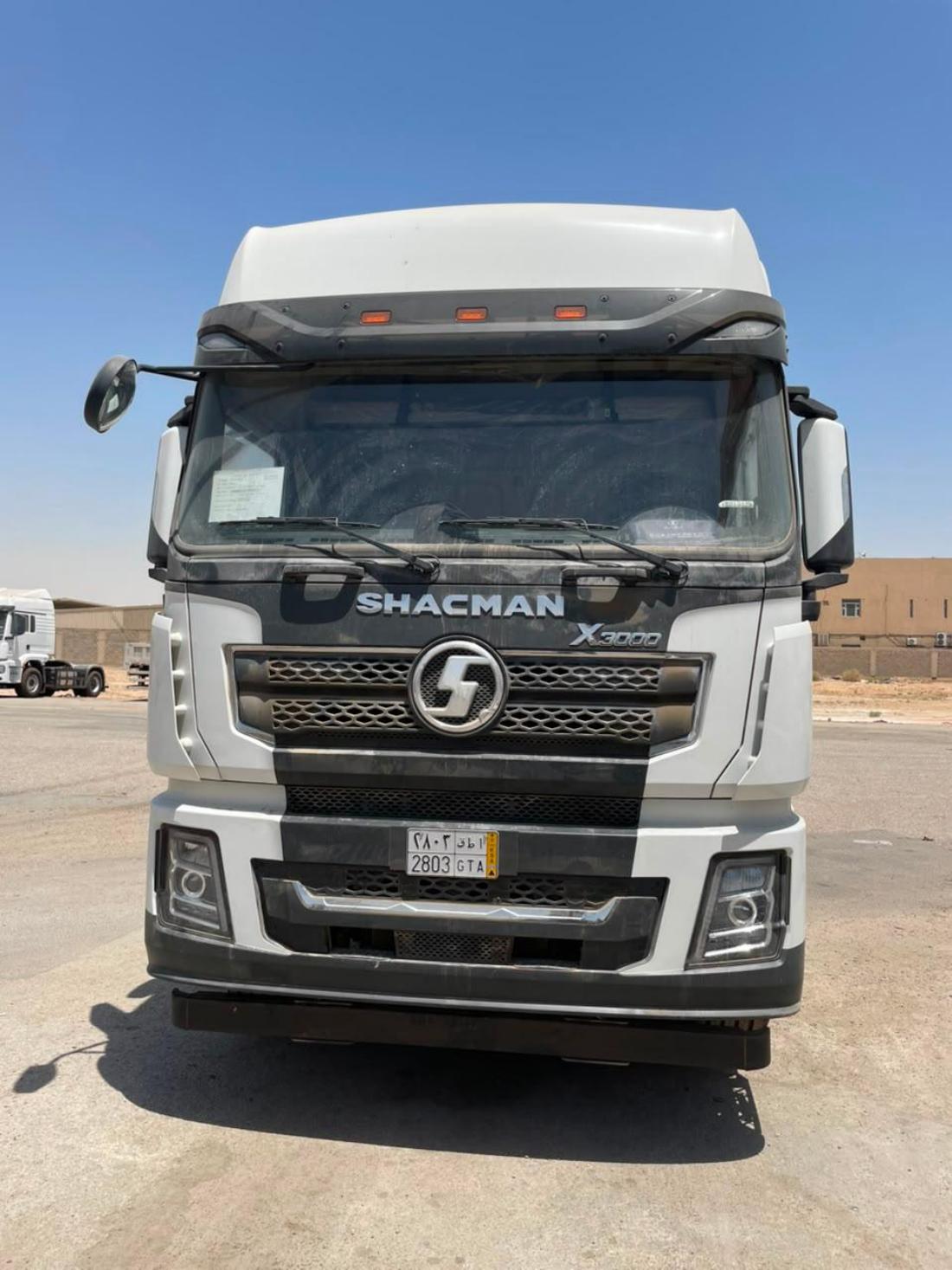Shacman truck, plate 2803 GTA